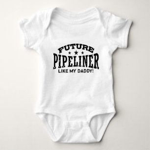 Future Pipeliner wie mein Vater Baby Strampler