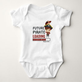 Future Pirate Loading | Funny Shower Gifts Boy Baby Strampler