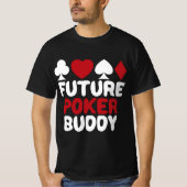 Future Poker Player Buddy Baby Boy Girl Niedlich G T-Shirt (Vorderseite)