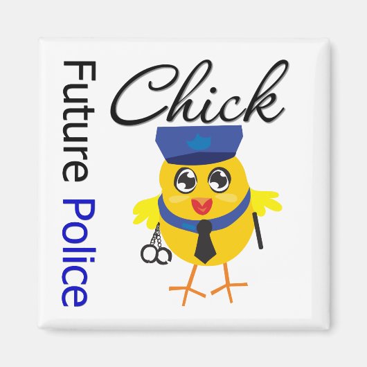 Future Police Chick Magnet (Vorne)