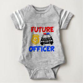 Future Police Officer lustiges Baby-Shirt Baby T-shirt