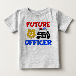 Future Police Officer lustiges Baby-Shirt Baby T-shirt