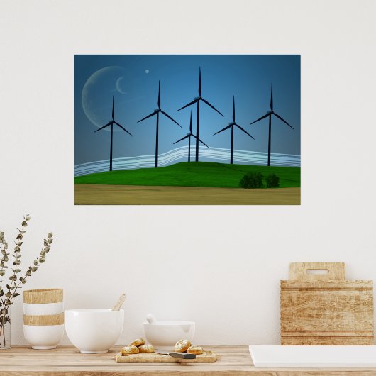 Future Power Poster (Küche)