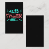 Future Practitioner Nurse Loading Funny Nurse Visitenkarte (Vorne/Hinten)