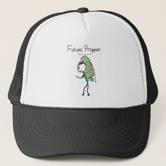 Future Prepper Truckerkappe (Vorderseite)