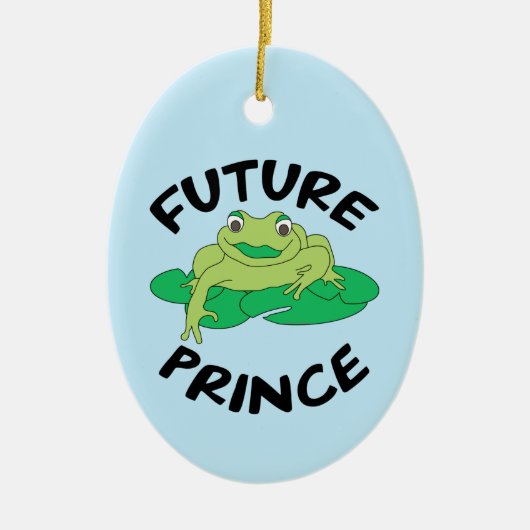Future Prince Keramik Ornament (Vorne)