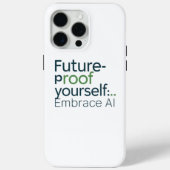 Future-Proof AI Case – Embrace Tech Evolution (Rückseite)