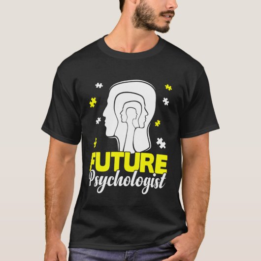 Future Psychologist School Psychology Student Grap T-Shirt (Vorderseite)