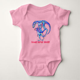 Future Raptor Trainer Velociraptor baby bodysuit Baby Strampler