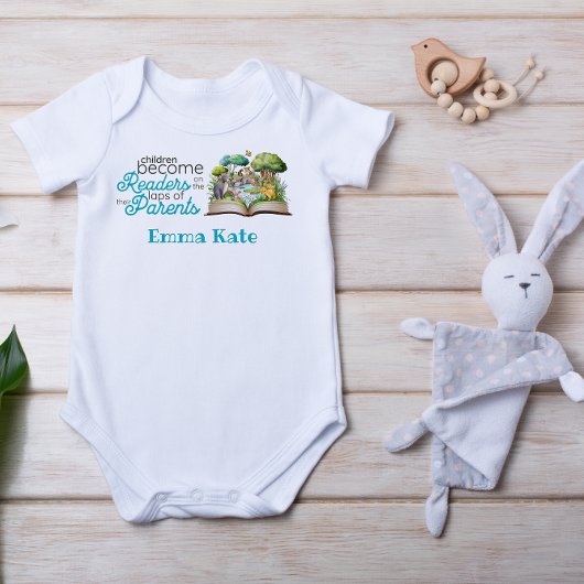 Future Reader Baby Bodysuit Strampler