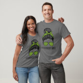 Future Respiratory Therapy Messy Bun St Patrick' T-Shirt (Unisex)