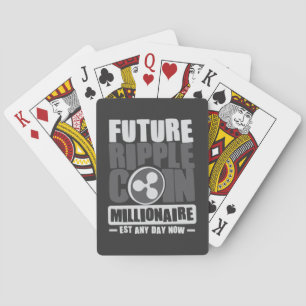 Future RIPPLE Coin Millionaire Spielkarten