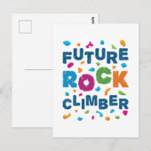 Future Rock Climbing Postkarte (Vorne/Hinten)