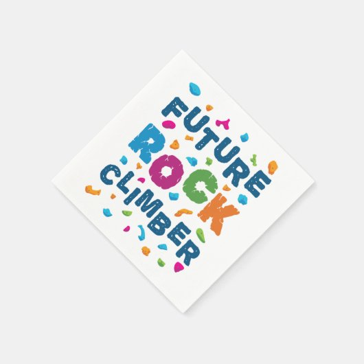 Future Rock Climbing Serviette (Ecke)