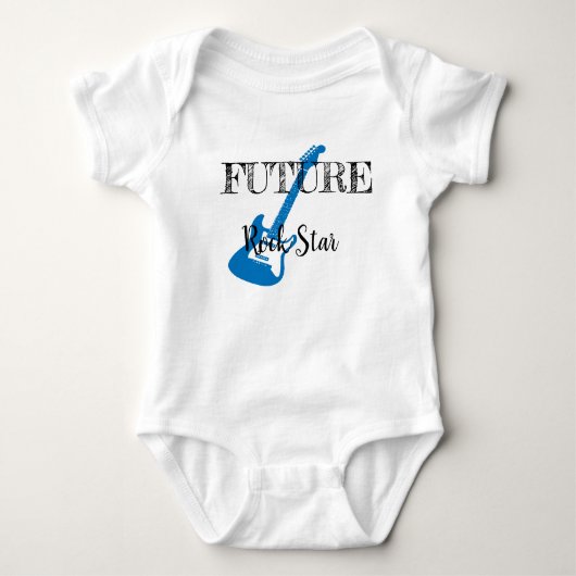 Future Rock Star Baby Bodysuit Baby Strampler (Vorderseite)