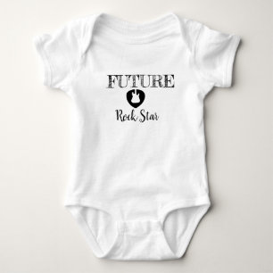 Future Rock Star Baby Bodysuit Strampler