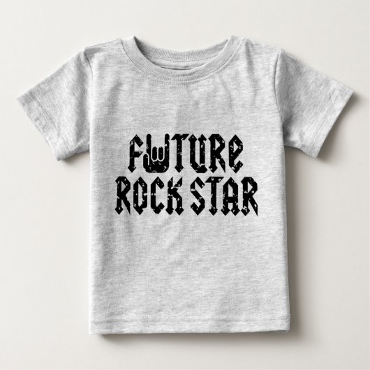 Future Rock Star Baby T-shirt (Vorderseite)