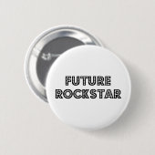 Future Rock Star Button (Vorne & Hinten)