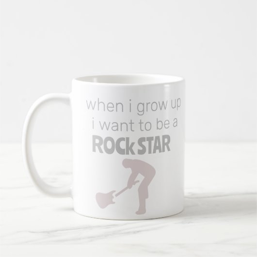Future Rock Star Coffee Tasse (Links)