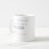 Future Rock Star Coffee Tasse (Vorderseite Links)