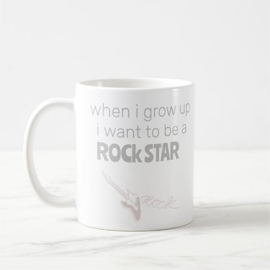 Future Rock Star Coffee Tasse (Links)