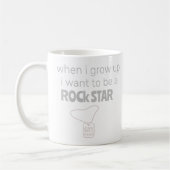 Future Rock Star Coffee Tasse (Links)