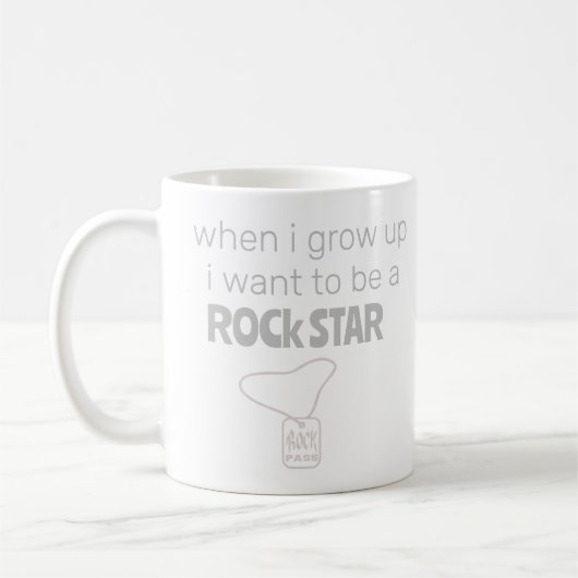 Future Rock Star Coffee Tasse (Links)