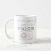 Future Rock Star Coffee Tasse (Links)