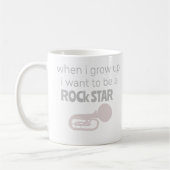 Future Rock Star Coffee Tasse (Links)