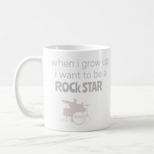Future Rock Star Coffee Tasse (Links)