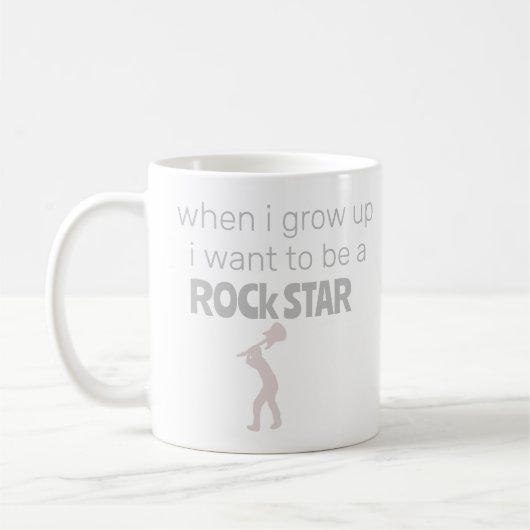Future Rock Star Coffee Tasse (Links)