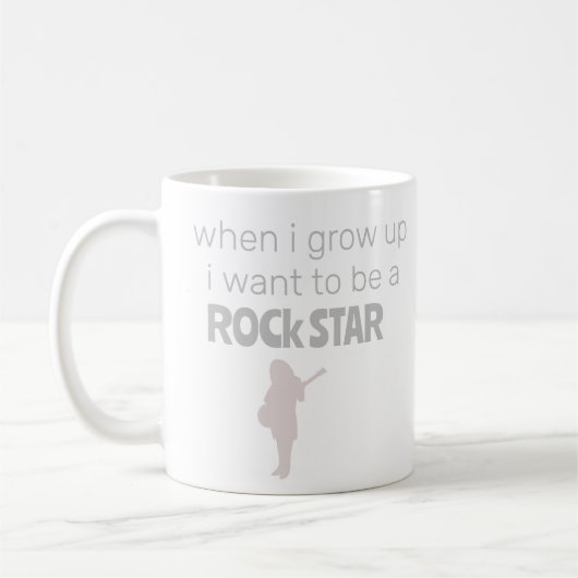 Future Rock Star Coffee Tasse (Links)