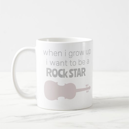Future Rock Star Coffee Tasse (Links)