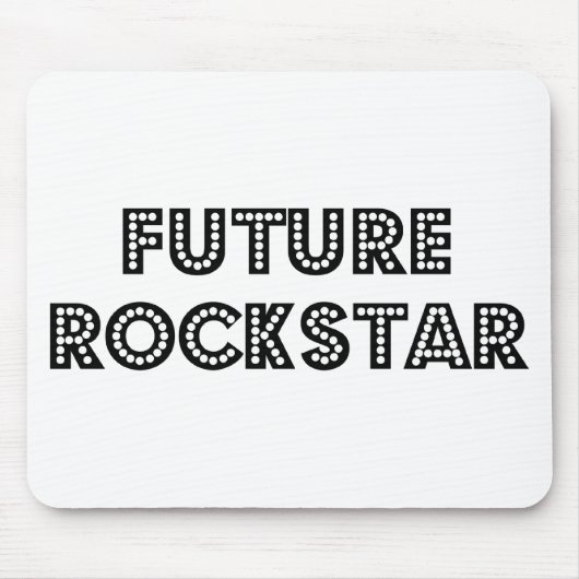Future Rock Star Mousepad (Vorne)