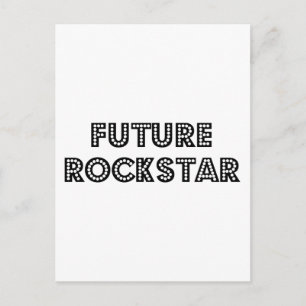 Future Rock Star Postkarte