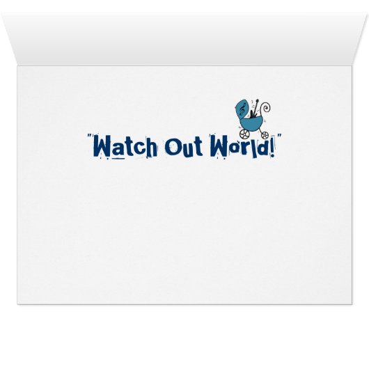 Future Rock Star / Watch Out World! (Innenansicht Horizontal (Unten))