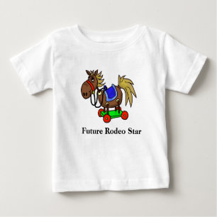 Future Rodeo Star Toy Horse Baby Shirt