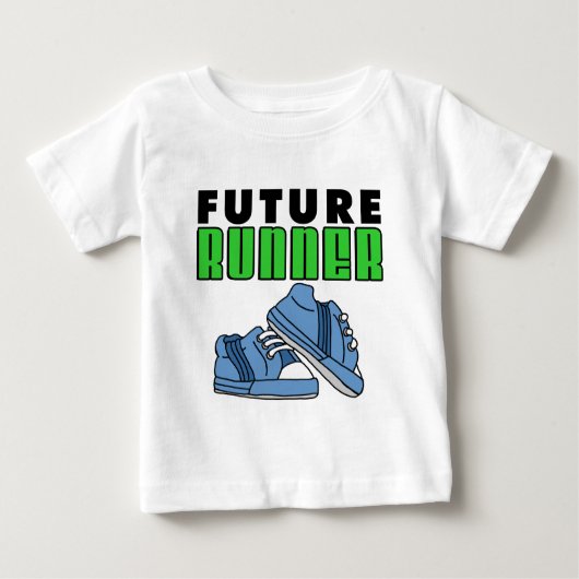 Future Runner Boy Baby T-shirt (Vorderseite)