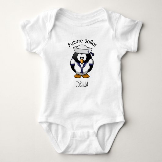 Future Sailor Baby Strampler (Vorderseite)