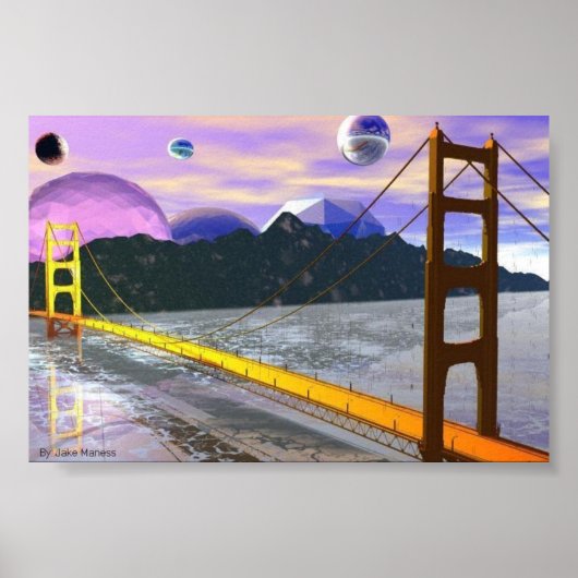 Future San Francisco Poster (Vorne)