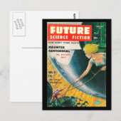 Future Science Fiction 35 [1958-02.Columbia]_Pulp Postkarte (Vorne/Hinten)