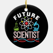 Future Scientiscience Lover Keramik Ornament (Hinten)