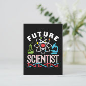 Future Scientiscience Lover Postkarte (Stehend Vorderseite)