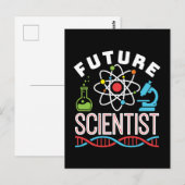 Future Scientiscience Lover Postkarte (Vorne/Hinten)
