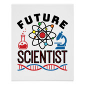 Future Scientiscience Lover STEM Poster (Vorderseite)