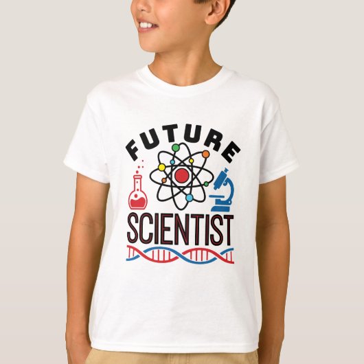 Future Scientiscience Lover STEM T-Shirt (Vorderseite)