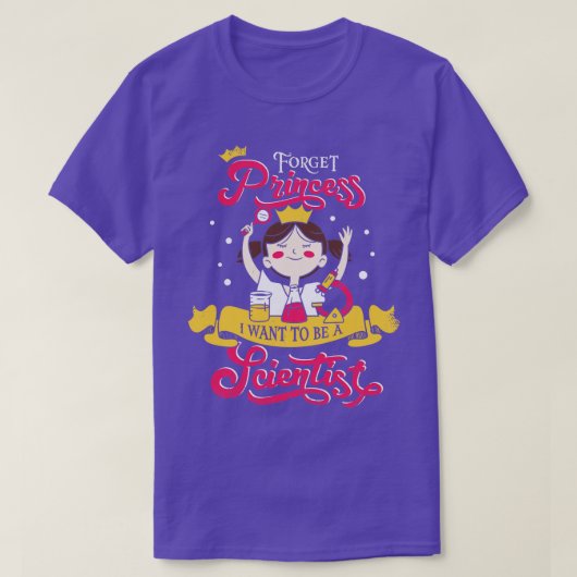 Future Scientist Girl Gift T-Shirt (Design vorne)