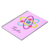 Future Scientist Girls in STEM Atomic Notizblock (Linke Seite)
