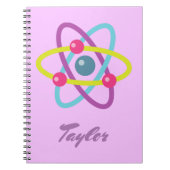 Future Scientist Girls in STEM Atomic Notizblock (Vorderseite)