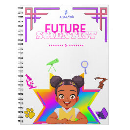 Future Scientist Inspirational Notebook (Mädchen) Notizblock